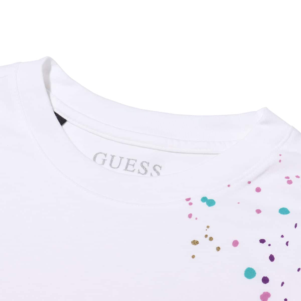 GUESS MEN'S S/SLV TEE SHIRT WHITE 20SU-Iの画像
