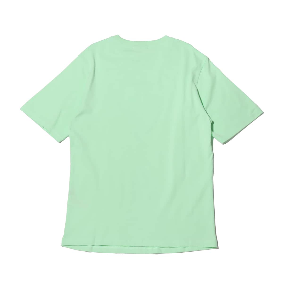 GUESS S/SLV TEE SHIRT GREEN 21SS-Iの画像