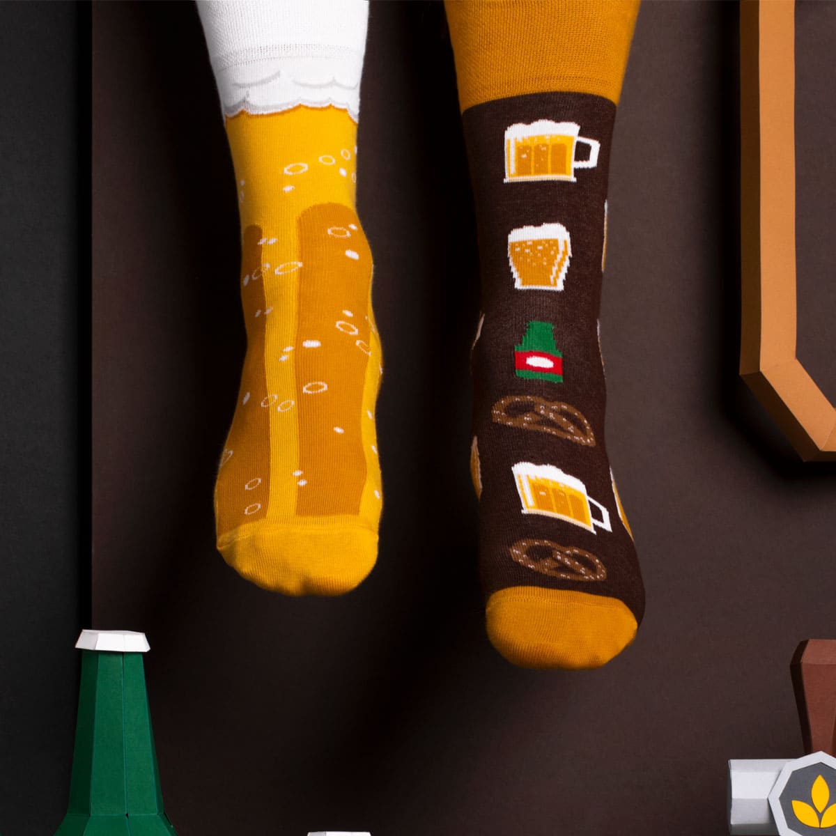 MANY MORNINGS Regular Socks Craft Beer 20FA-Iの画像