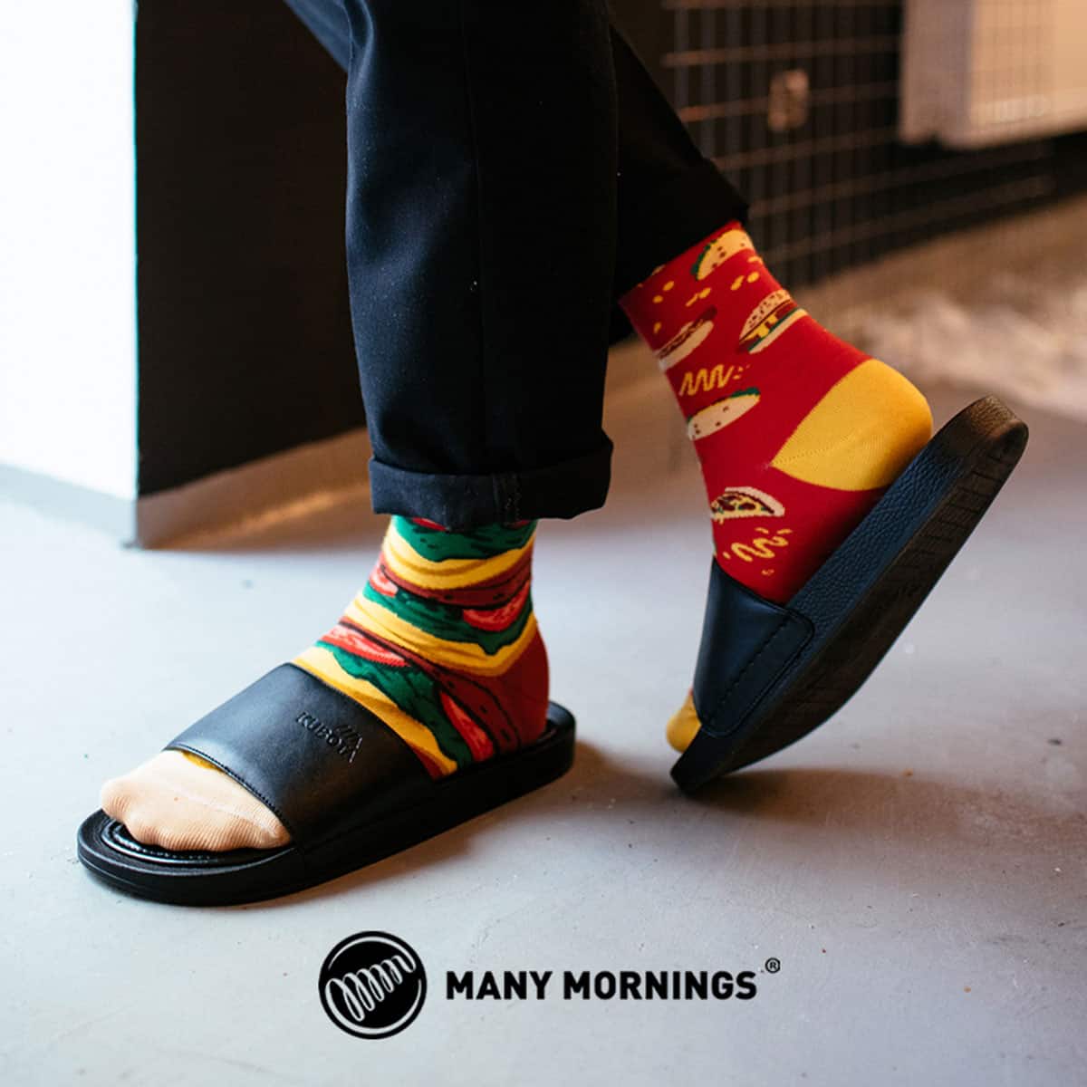 MANY MORNINGS Regular Socks Fast Foot 20FA-Iの画像