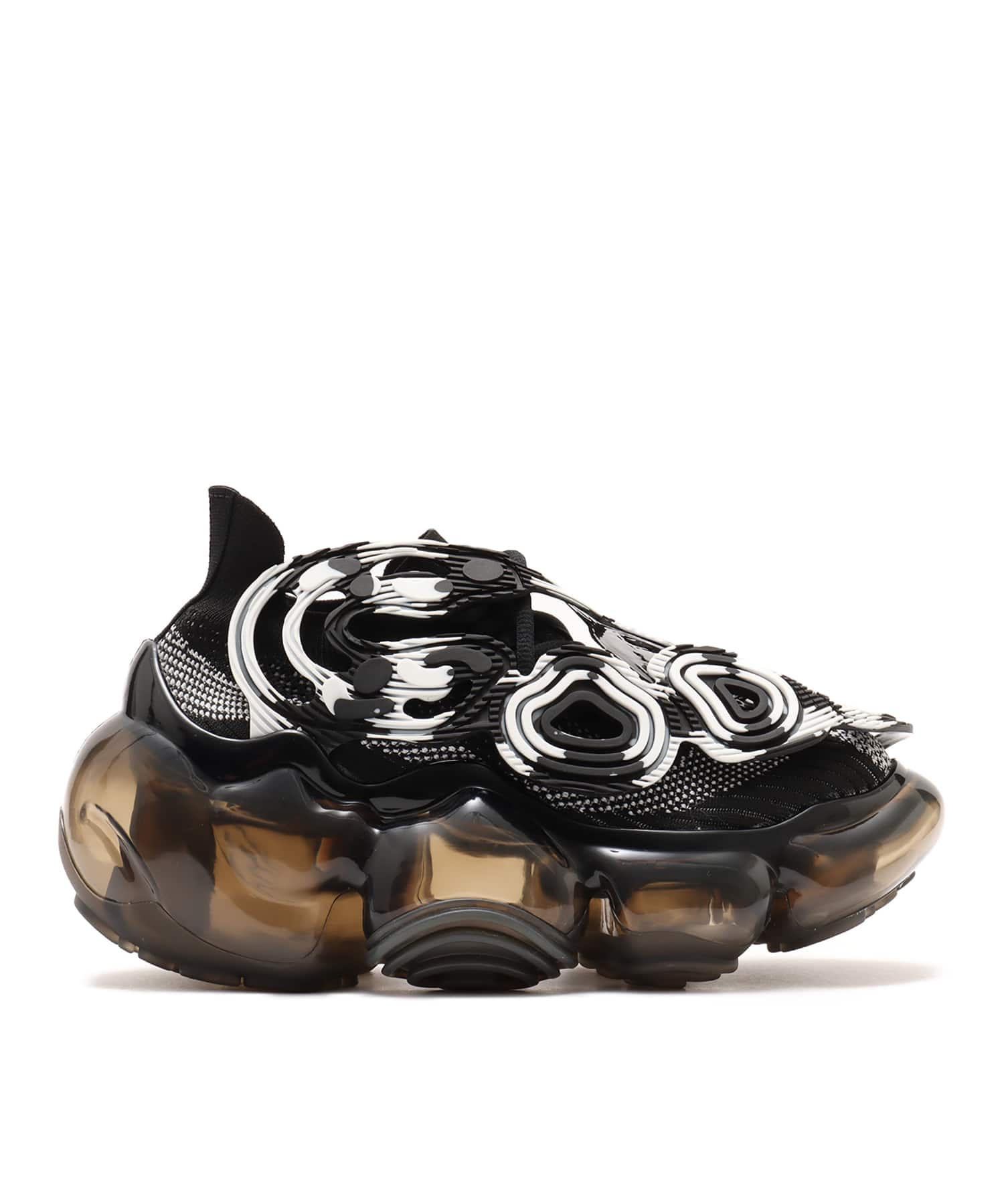 grounds MOOPIE INVERT MARBLE BLACK / BLACKの画像