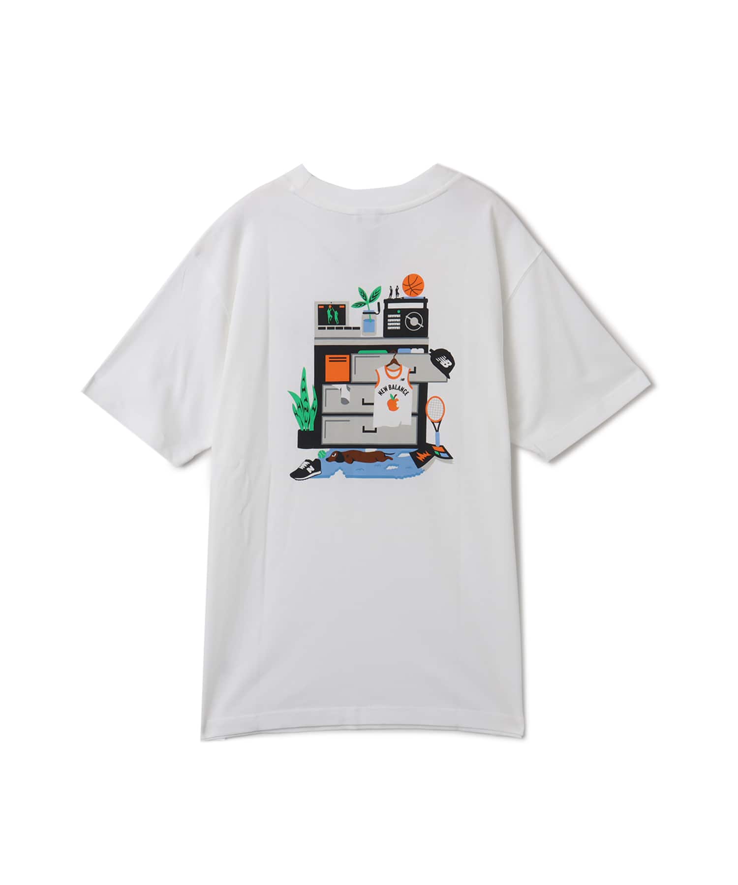 New Balance x Drake Cereal Room S/S T Shirt ホワイトの画像
