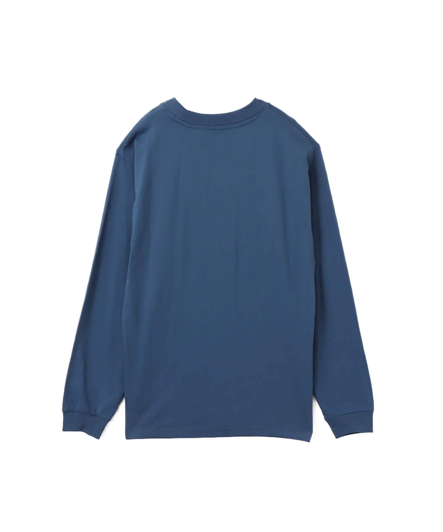 New Balance 大谷翔平 HEAVY WEIGHT COTTON L/S T SHIRT ダークショアラインブルーの画像
