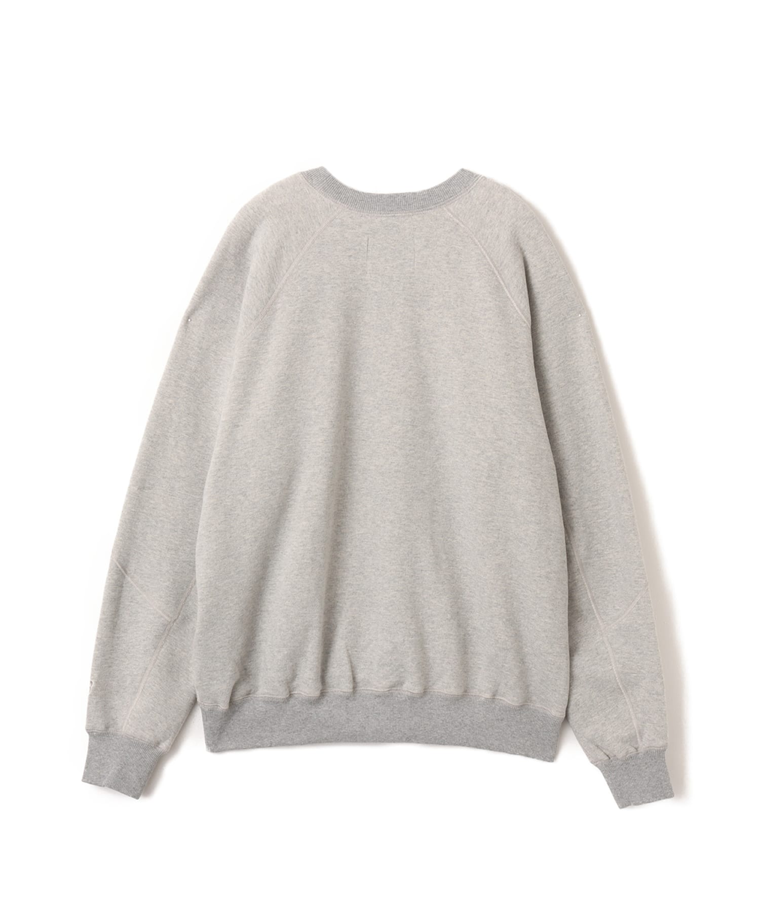 New Balance NB Grey Oversized Crew Neck アスレチックグレーヘザーの画像