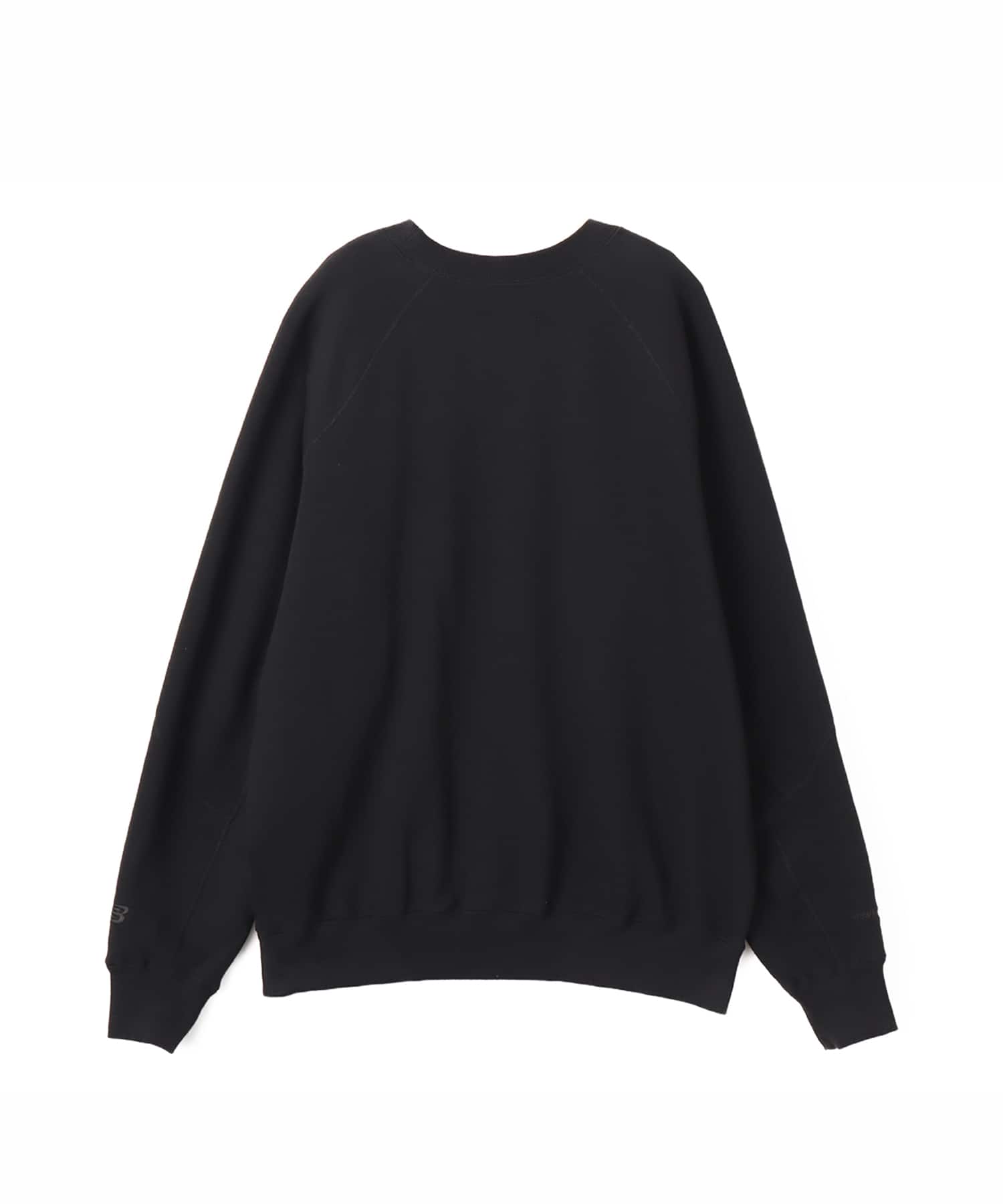 New Balance NB Grey Oversized Crew Neck ブラックの画像