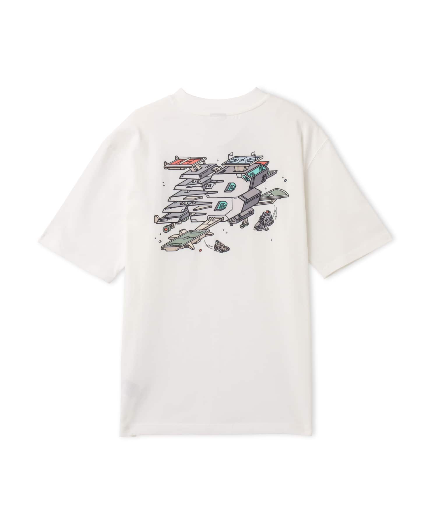 New Balance GHICA International Sport Oversized T-Shirt ホワイトの画像