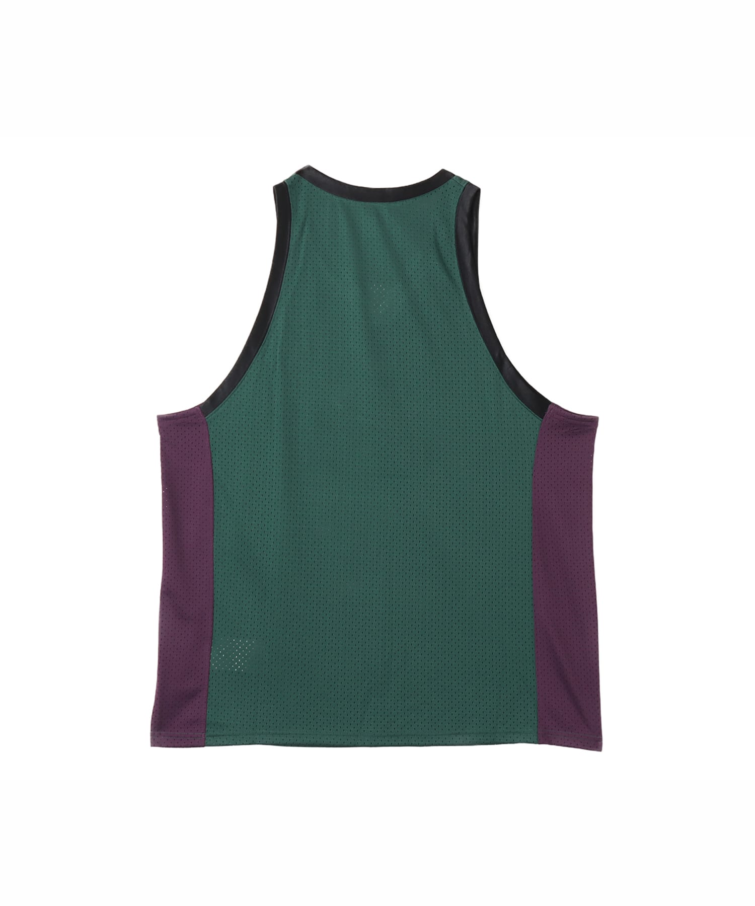 New Balance Basketball V-Neck Mesh Jersey ナイトウォッチグリーンの画像