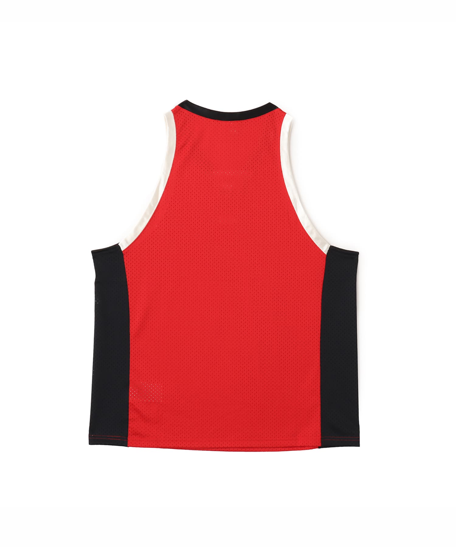 New Balance Basketball V-Neck Mesh Jersey チームレッドの画像