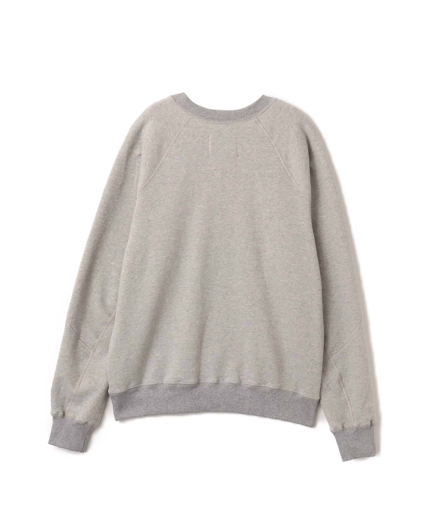 New Balance NB Grey Regular Fit Crew Neck アスレチックグレーヘザーの画像