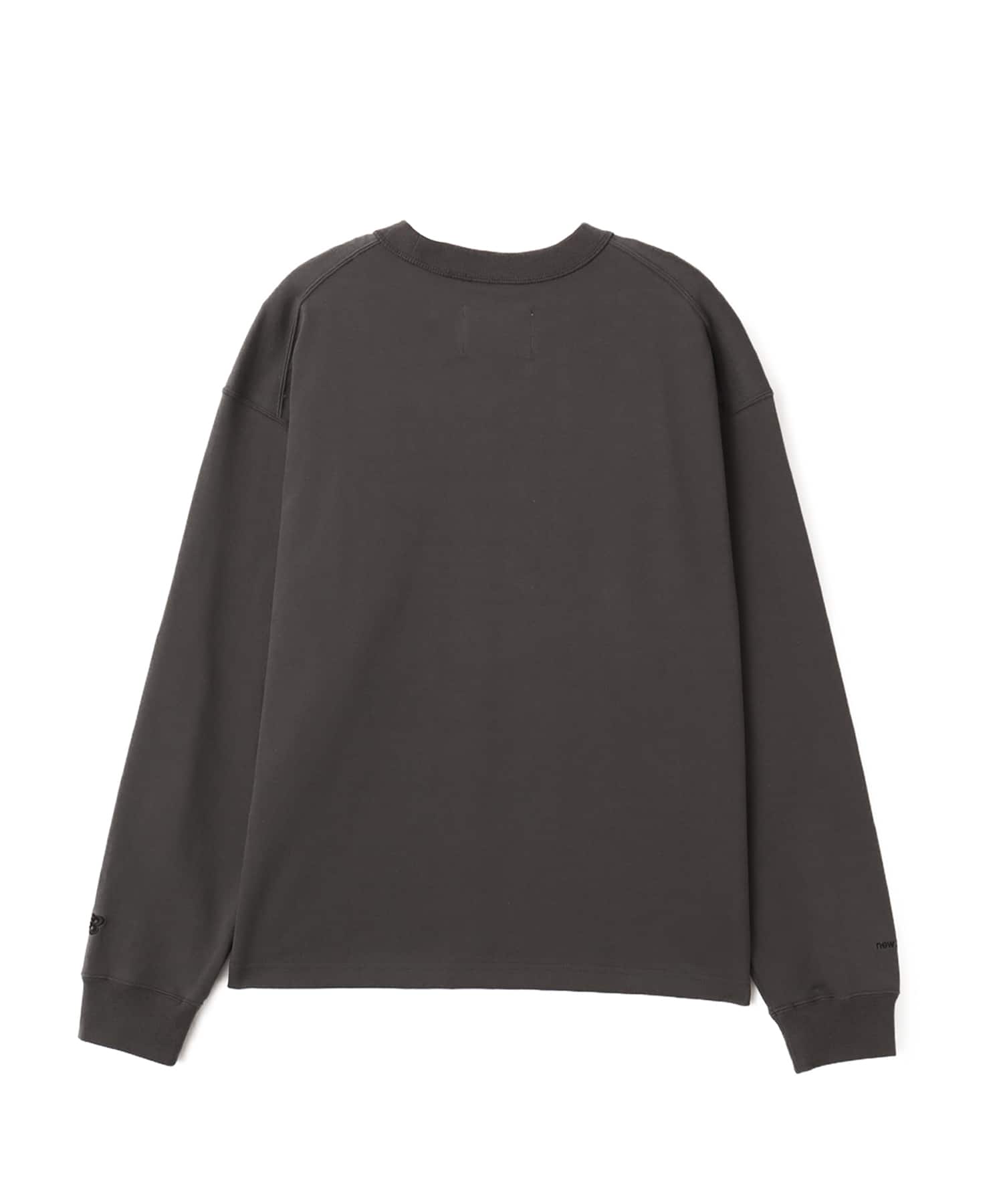 New Balance NB Grey Premium Long Sleeve ブラックトップの画像