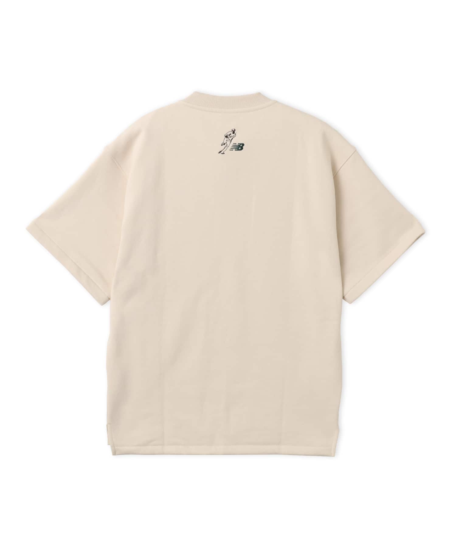 New Balance SHOHEI OHTANI SIGNATURE HENLEY NECK SHORT SLEEVE T-SHIRT リネンの画像