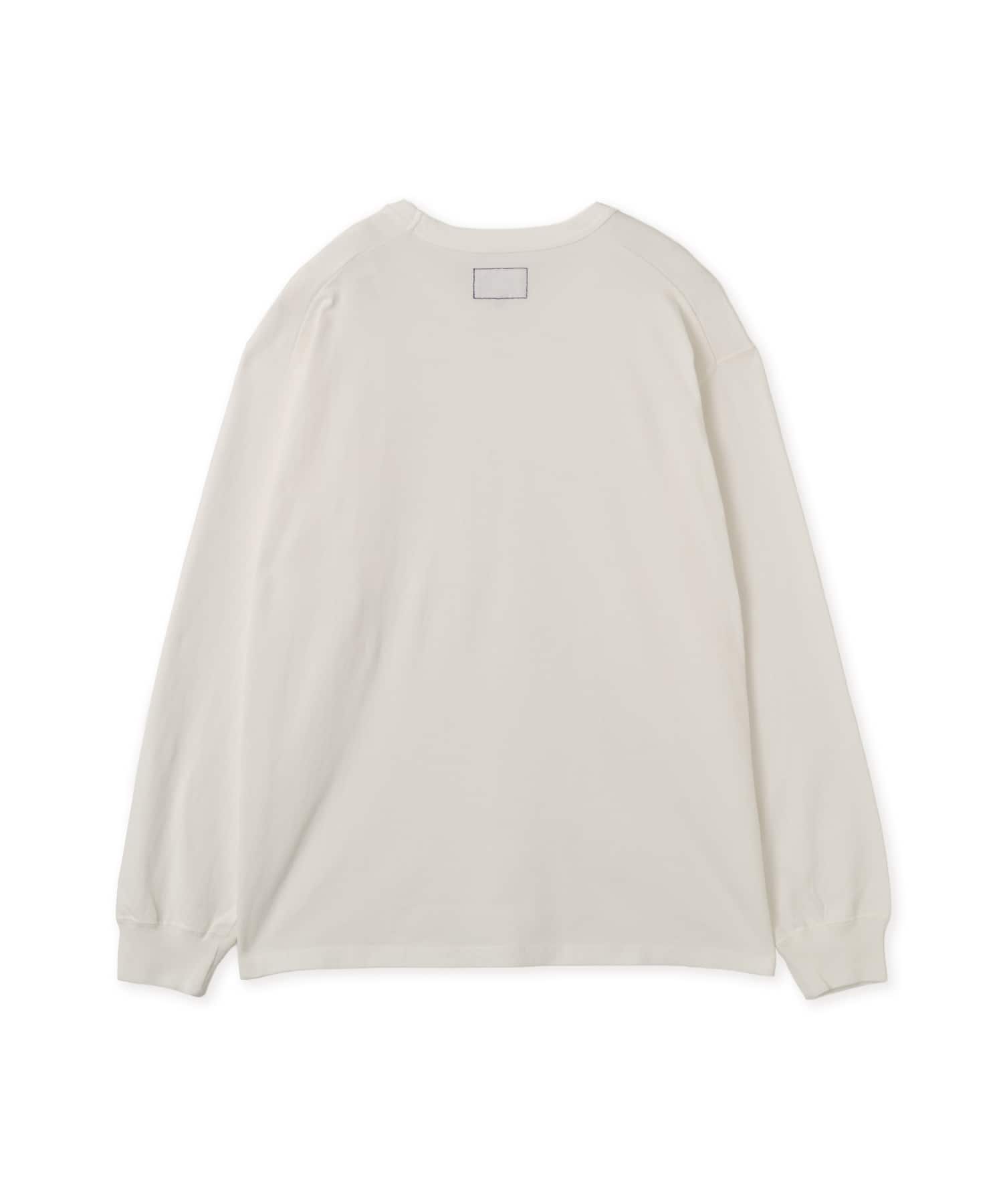 THE NORTH FACE PURPLE LABEL 8oz FIELD L/S POCKET TEE OW/PPの画像