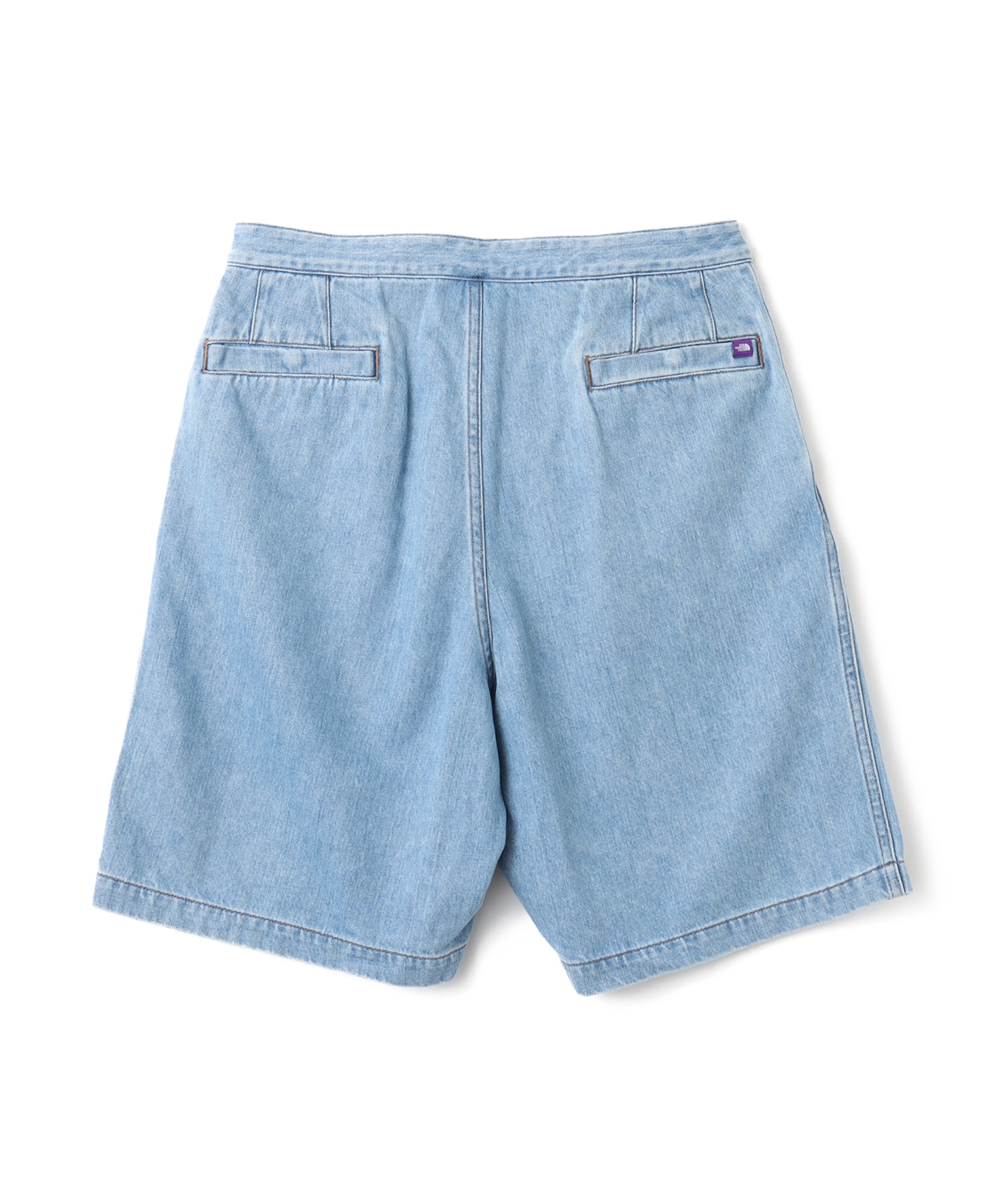 THE NORTH FACE PURPLE LABEL Denim Tuck Field Shorts Indigo THE NORTH FACE PURPLE LABEL Denim Tuck Field Shorts Indigo