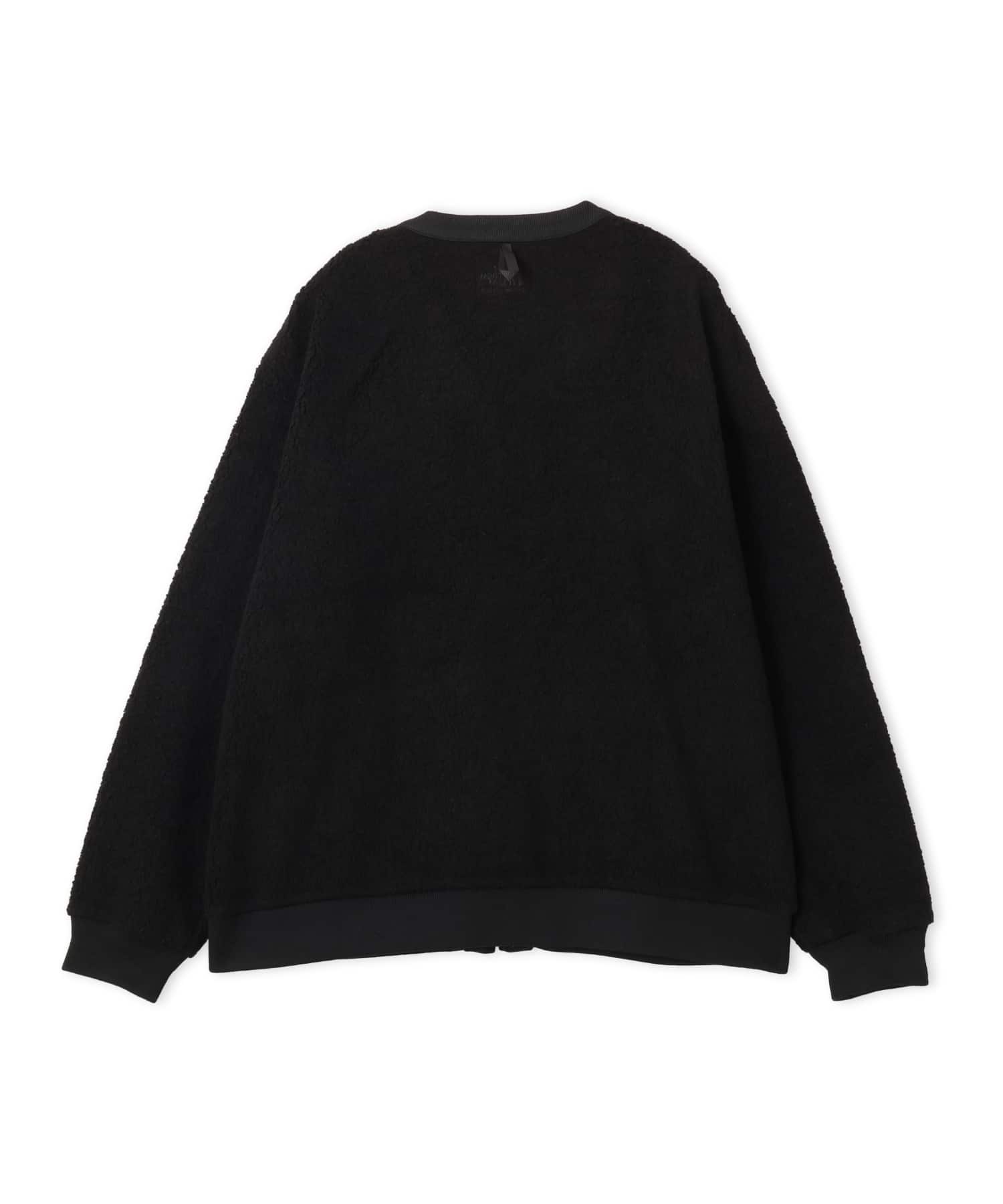 THE NORTH FACE PURPLE LABEL PLAS FLEECE FIELD CARDIGAN BLACKの画像