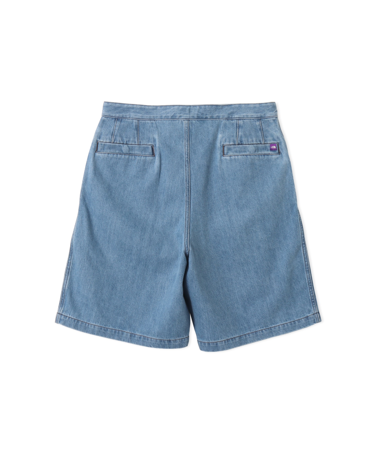 THE NORTH FACE PURPLE LABEL Denim Tuck Field Shorts Indigo Bleachの画像