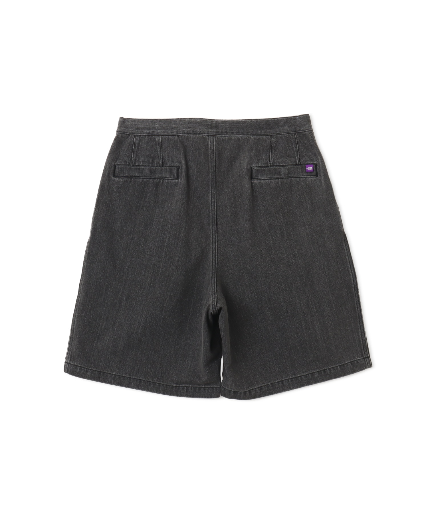 THE NORTH FACE PURPLE LABEL Denim Tuck Field Shorts Grayの画像