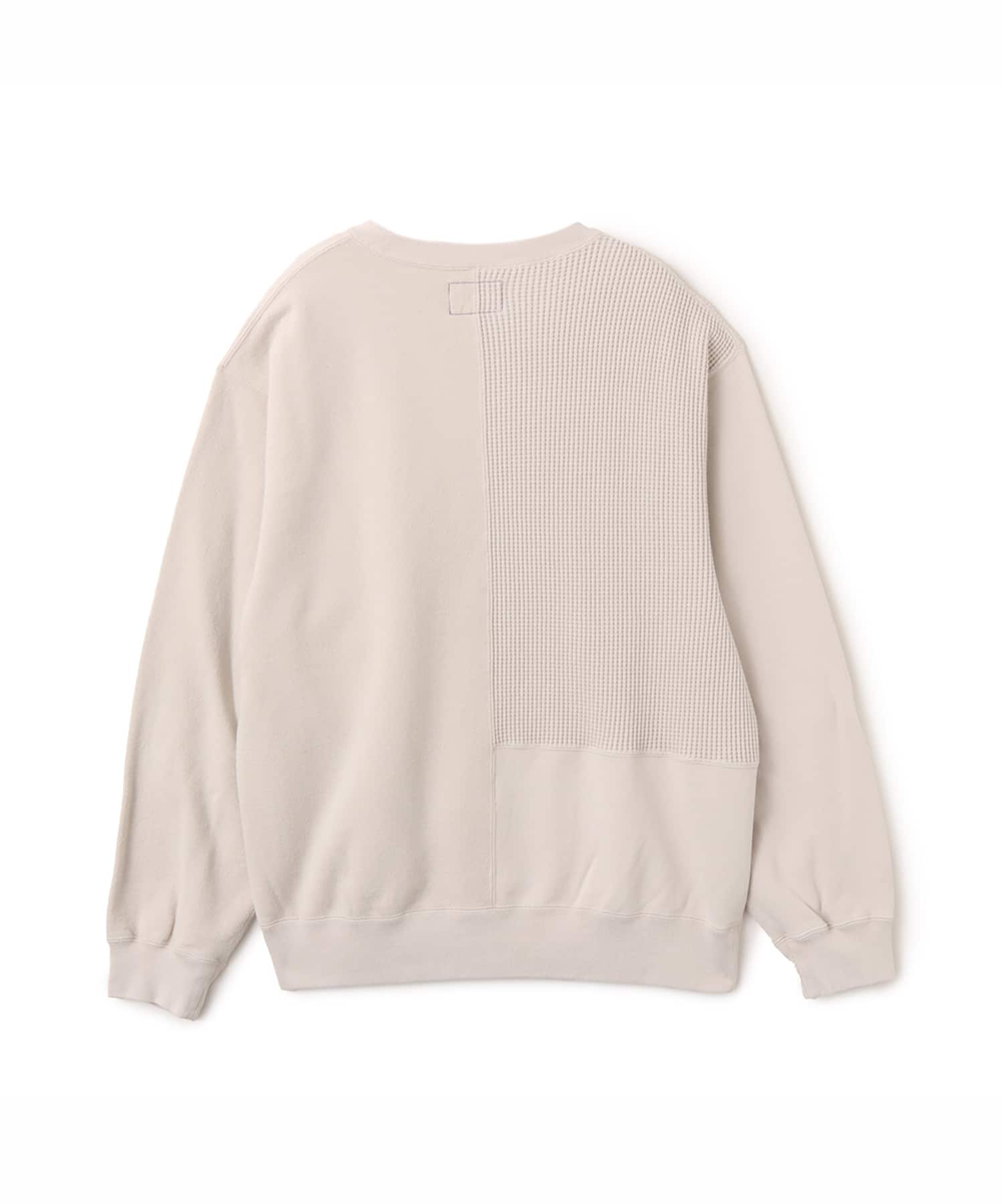 THE NORTH FACE PURPLE LABEL Field Patchworked Crewneck Sweatshirt Stoneの画像