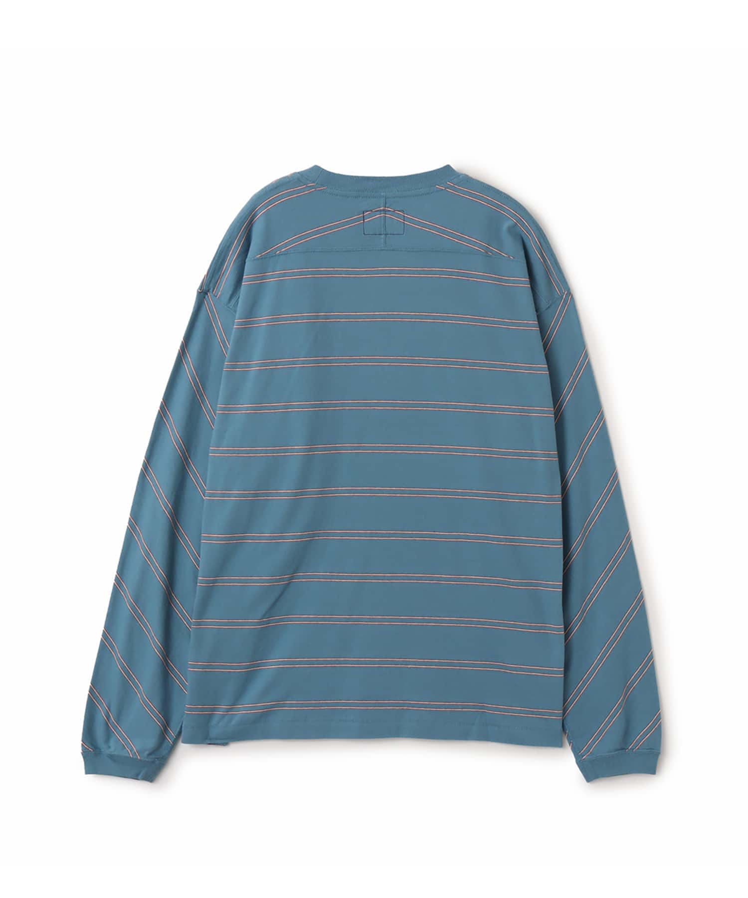 THE NORTH FACE PURPLE LABEL Field Long Sleeve Striped Tee Blueの画像