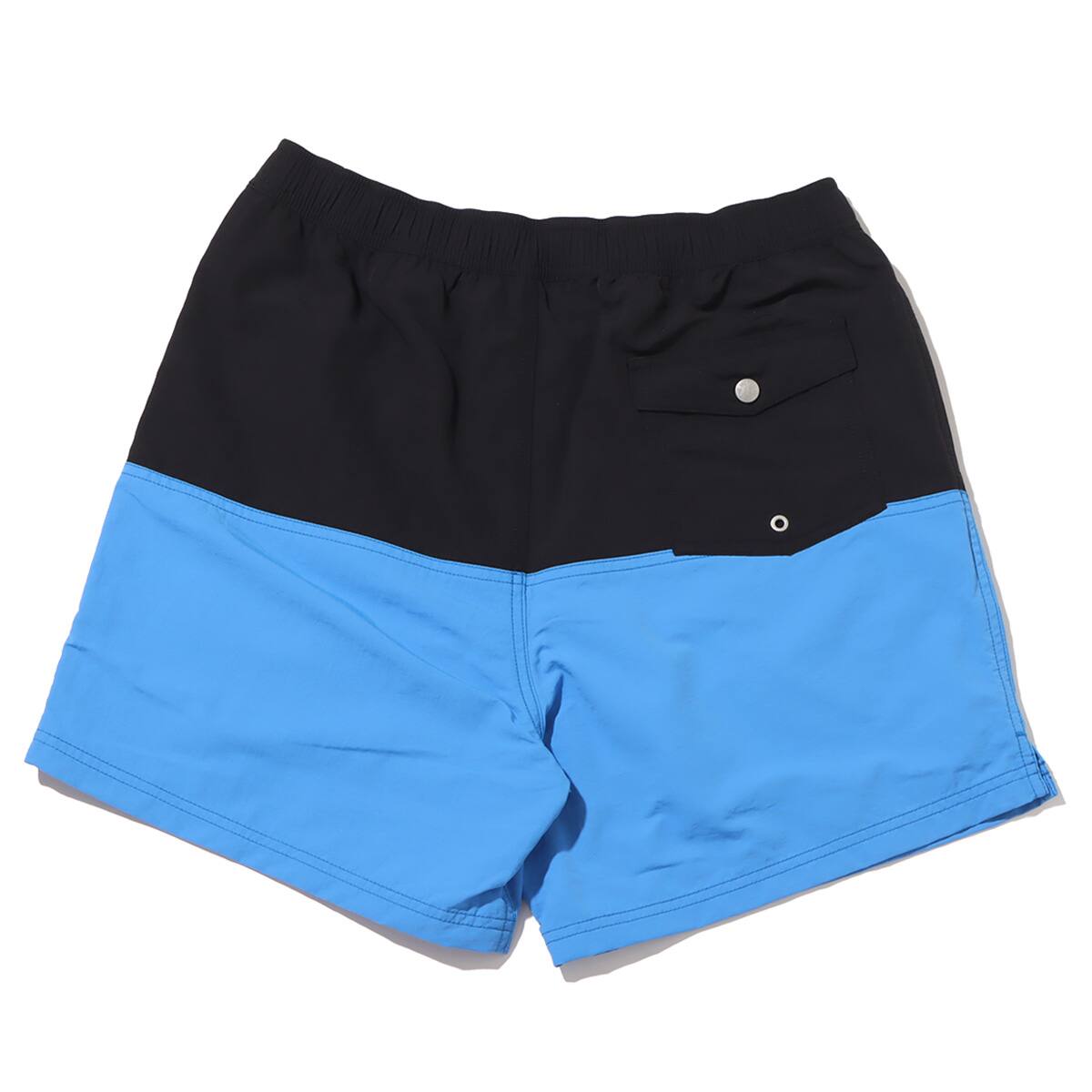 THE NORTH FACE MUD SHORT ブラックxスーパーソニックブルー 23SS-Iの画像
