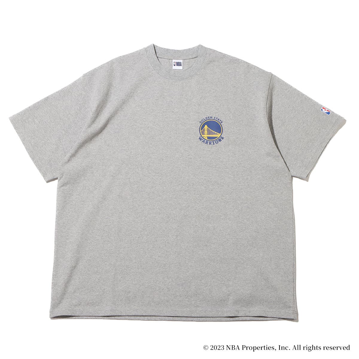 TOKYO 23 NBA Team Logo T-Shirt GRAY x WORRIORS 23SS-S
