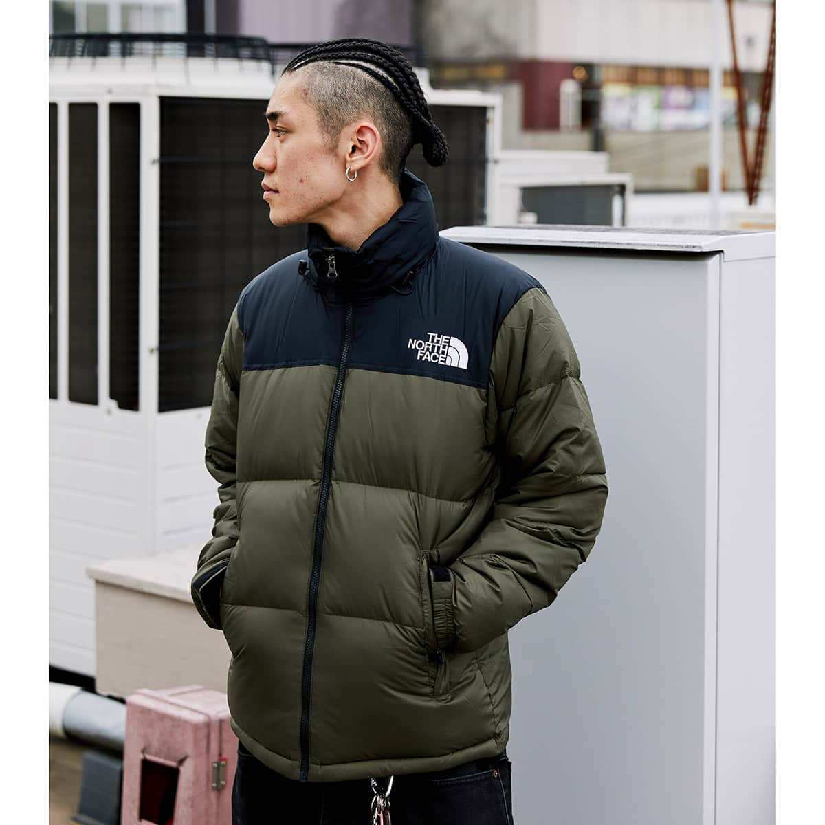 THE NORTH FACE NUPTSE JACKET NEWTAUPE 21FW-I