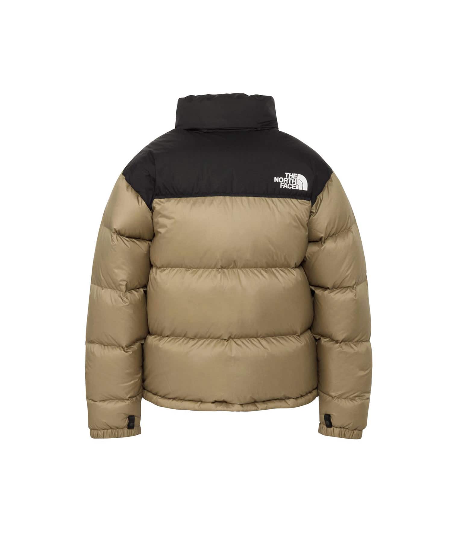 THE NORTH FACE Nuptse Jacket ブラックxクラシックカーキの画像