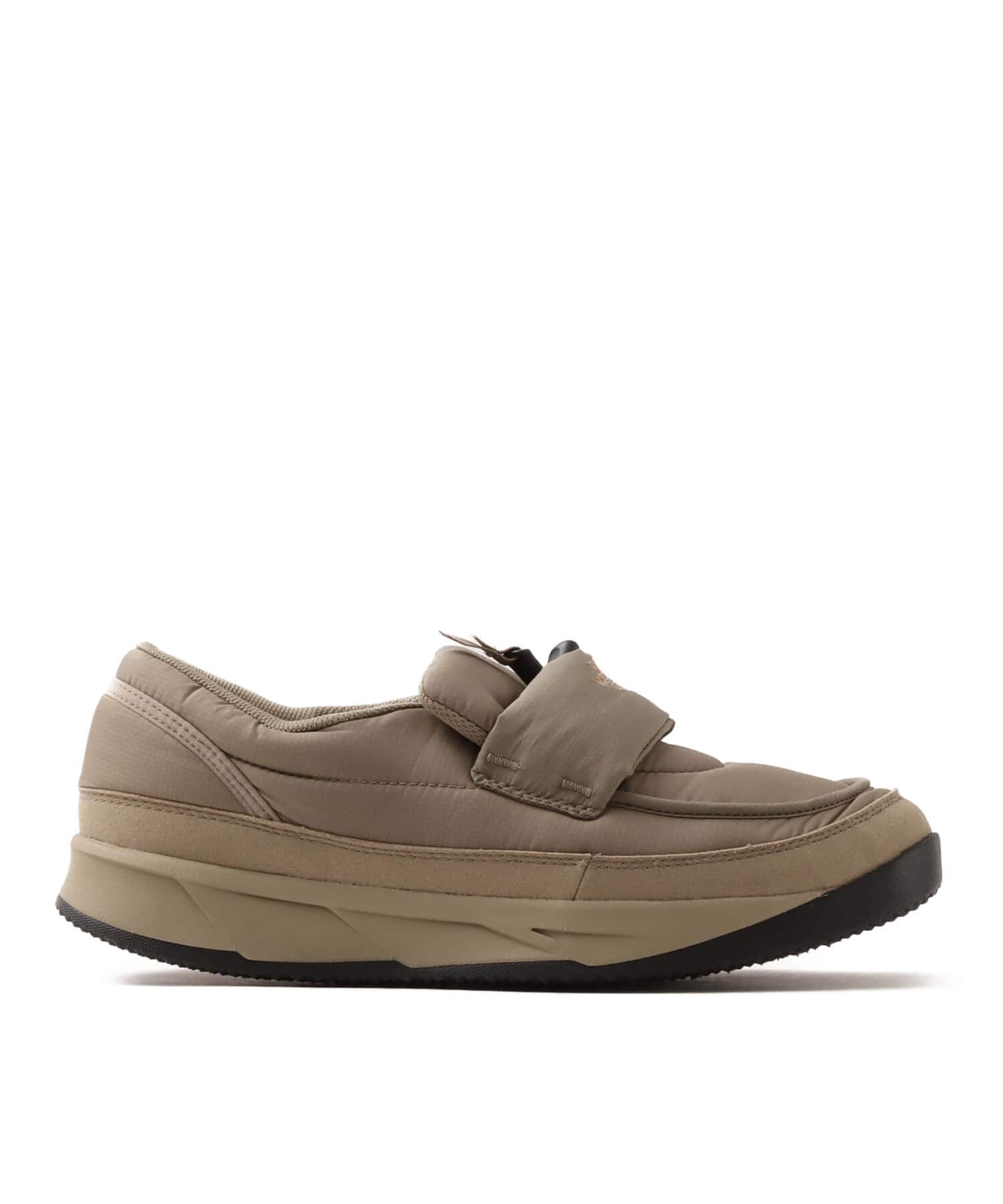 THE NORTH FACE Nuptse Loafer マッシュルームxTNFブラックの画像