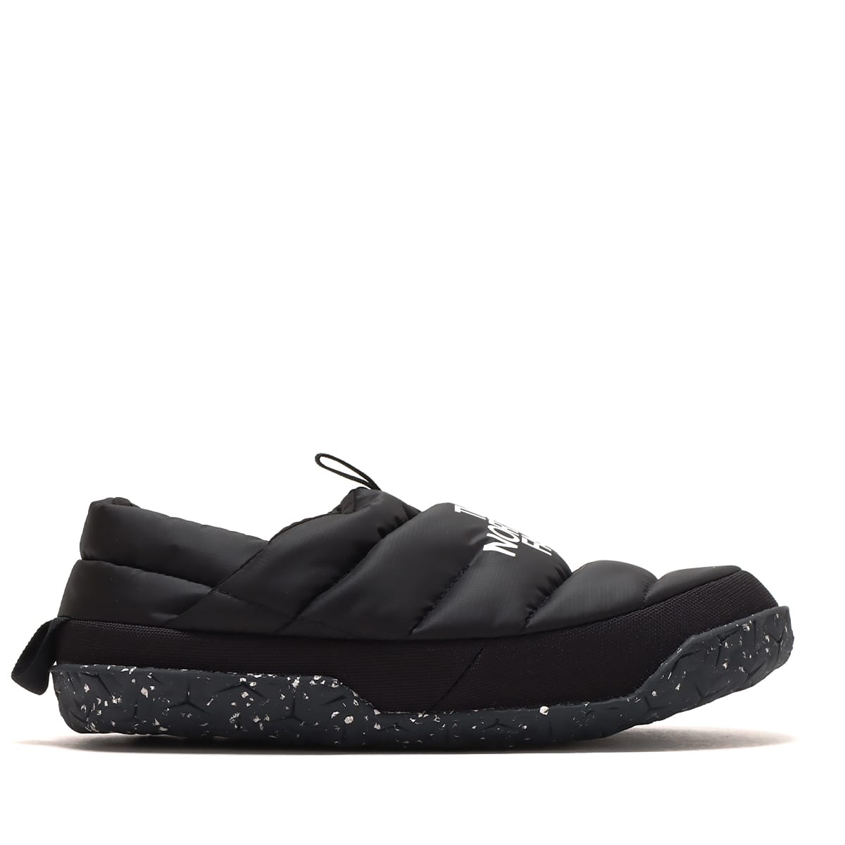 THE NORTH FACE WOMENS NUPTSE DOWN MULE TNFブラック×TNFホワイト 22FW-Iの画像