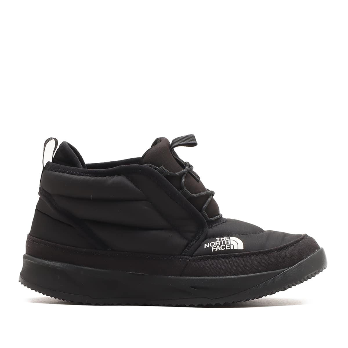 THE NORTH FACE WOMENS NUPTSE CHUKKA WP TNFブラックの画像