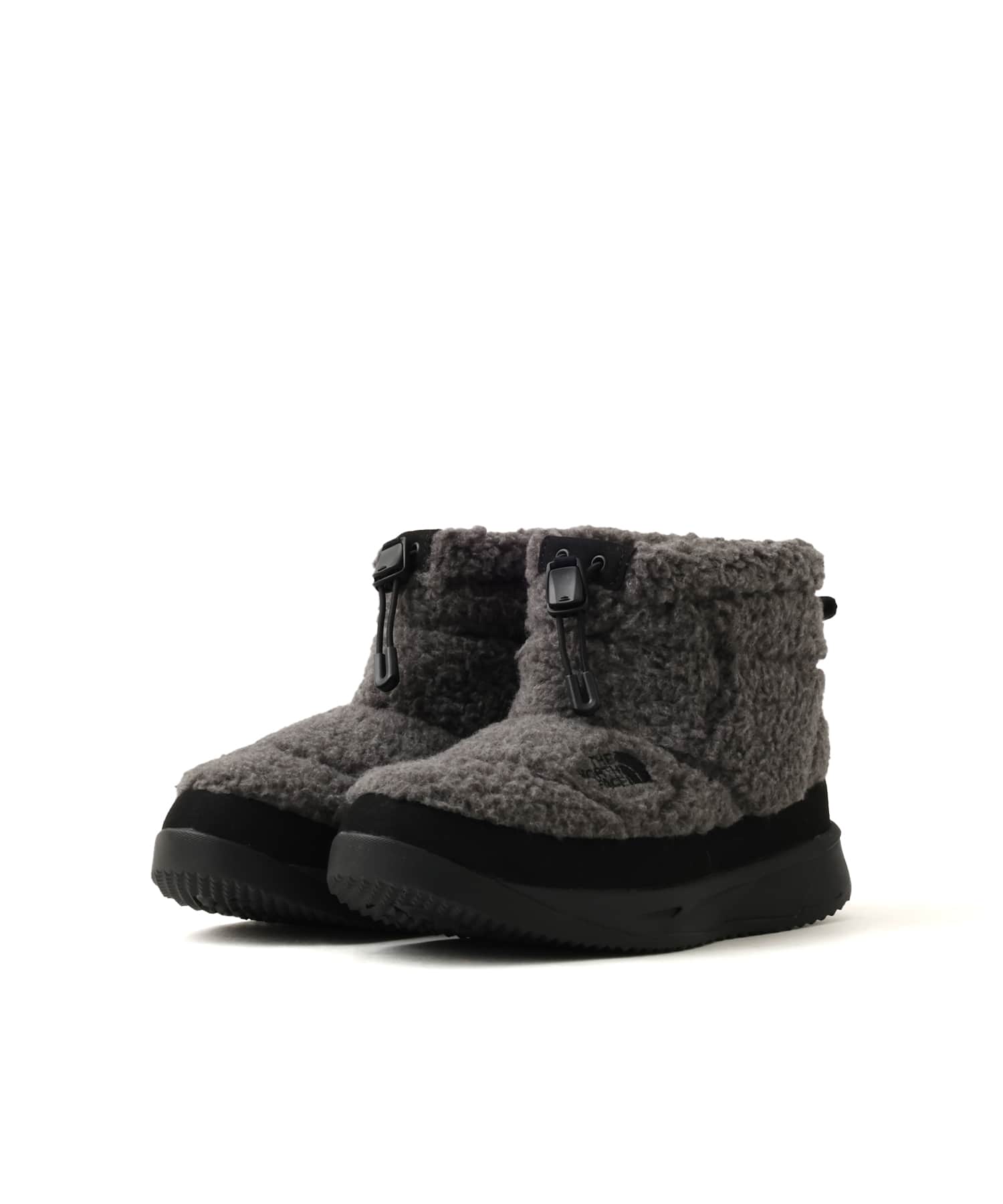 THE NORTH FACE W NUPTSE MINI FLEECE ミックスチャコールの画像