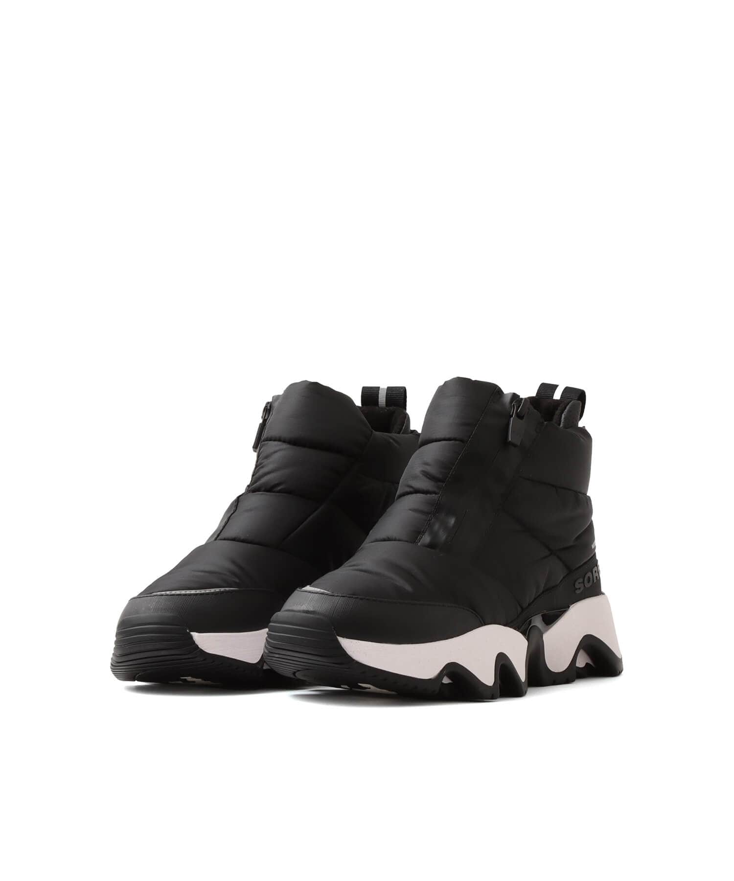 SOREL KINETIC IMPACT PUFFY ZIP WP Black Blackの画像