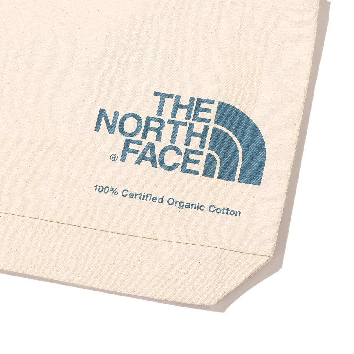 THE NORTH FACE ORGANIC COTTON SHOULDER ナチュラル×エーゲブルー 22FW-Iの画像