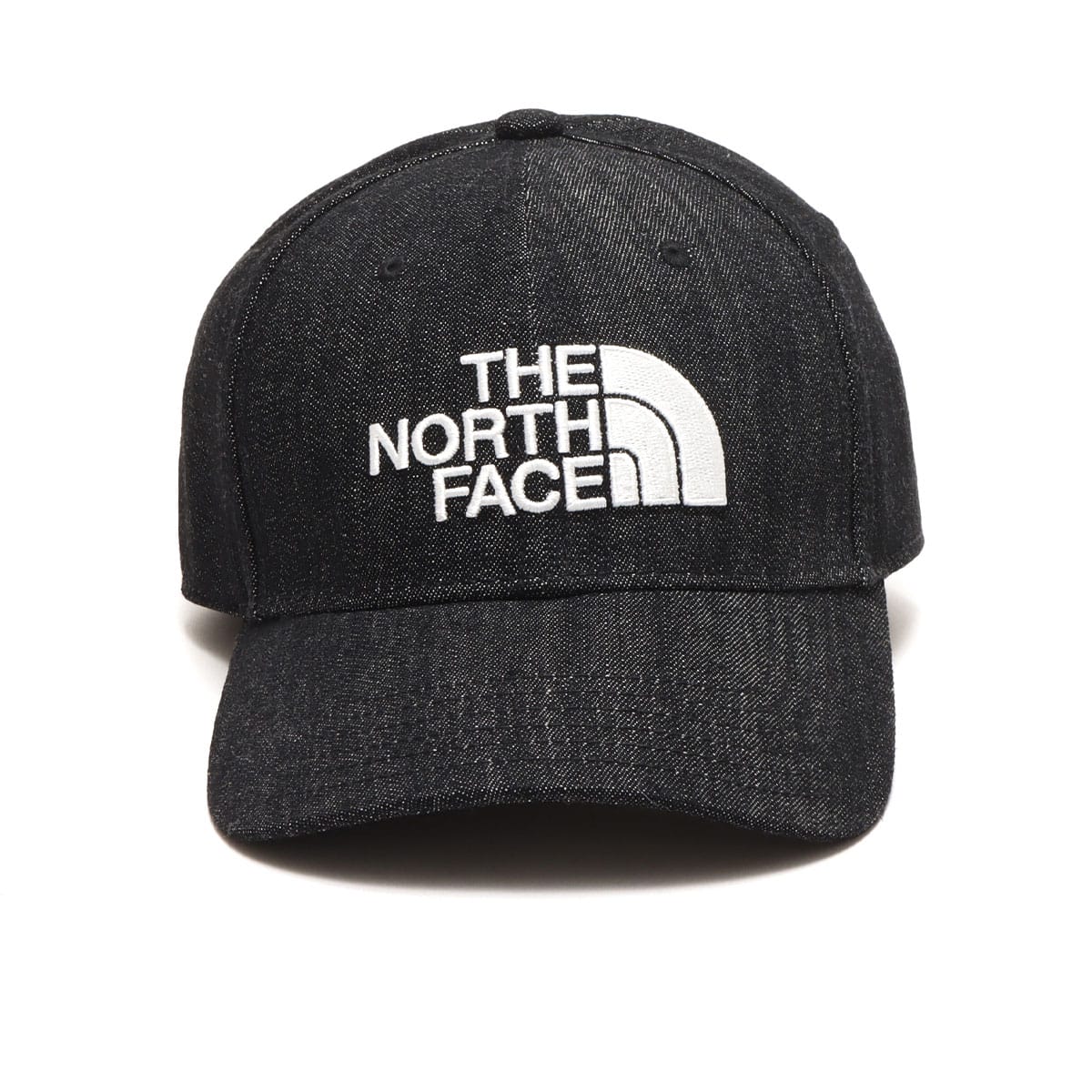 THE NORTH FACE TNF LOGO CAP BLACKDENIM 22SS-Iの画像