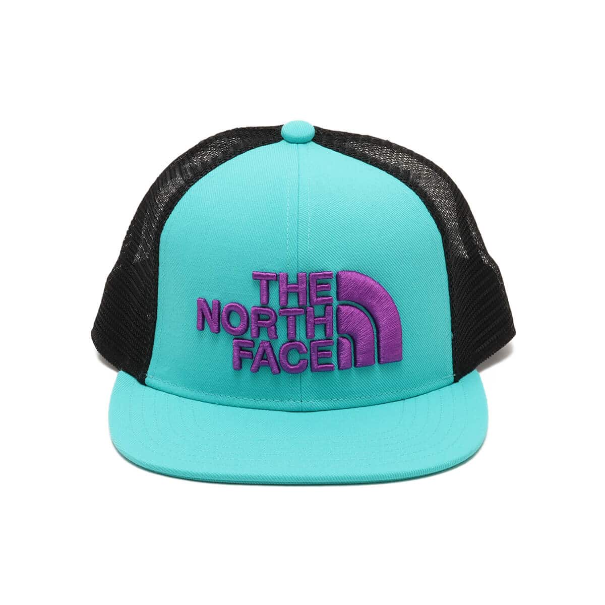 THE NORTH FACE Message Mesh Cap ガイザーアクア×オーバジーン 24SS-I