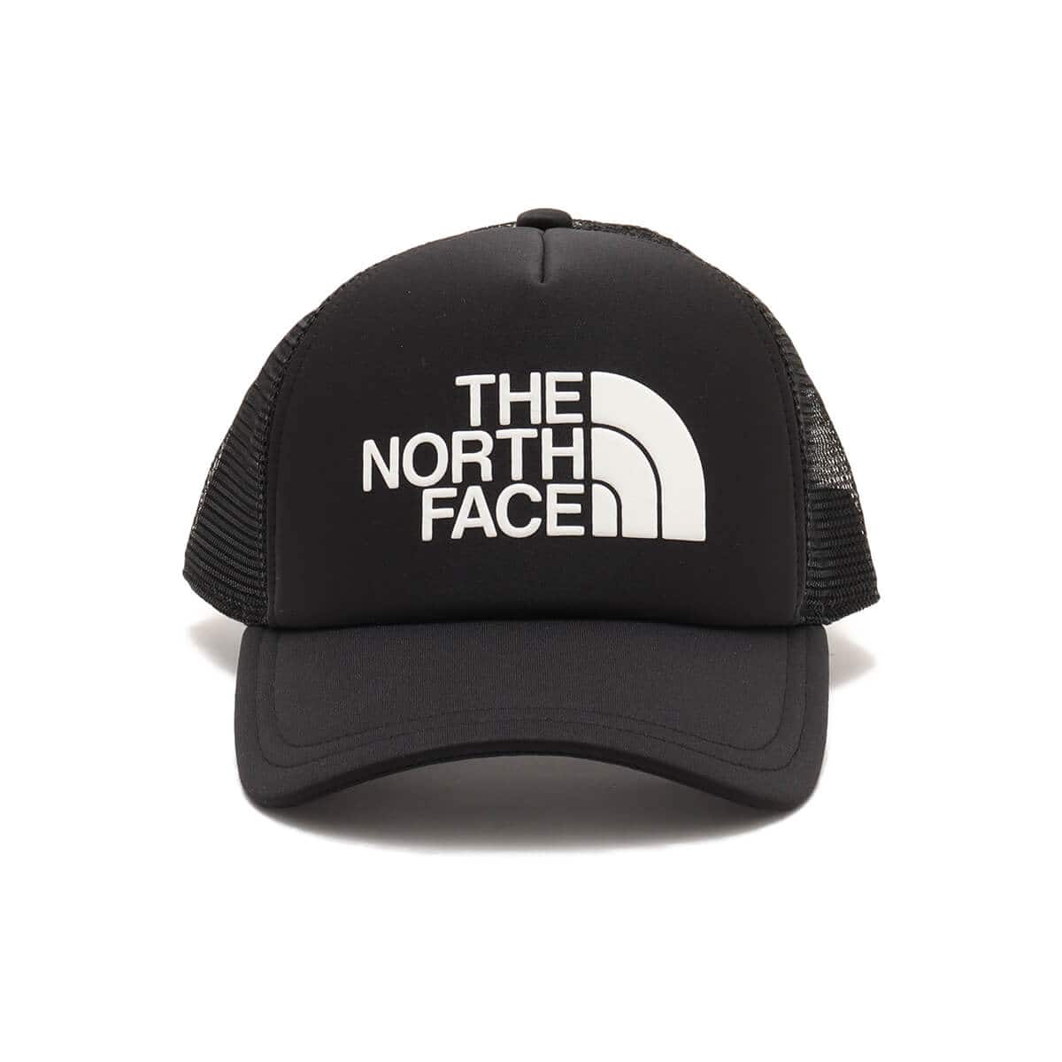 THE NORTH FACE Logo Mesh Cap ブラックの画像