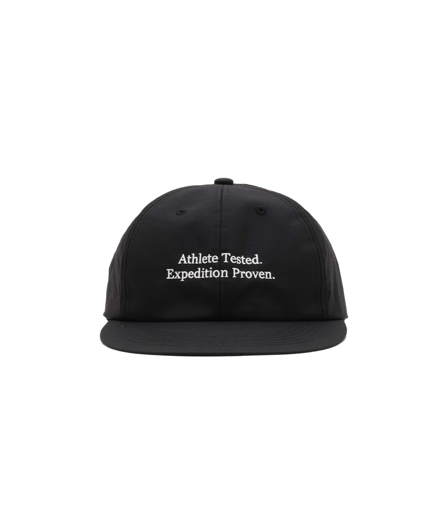 THE NORTH FACE WORD EMBROID SIX PANEL CAP ブラックの画像