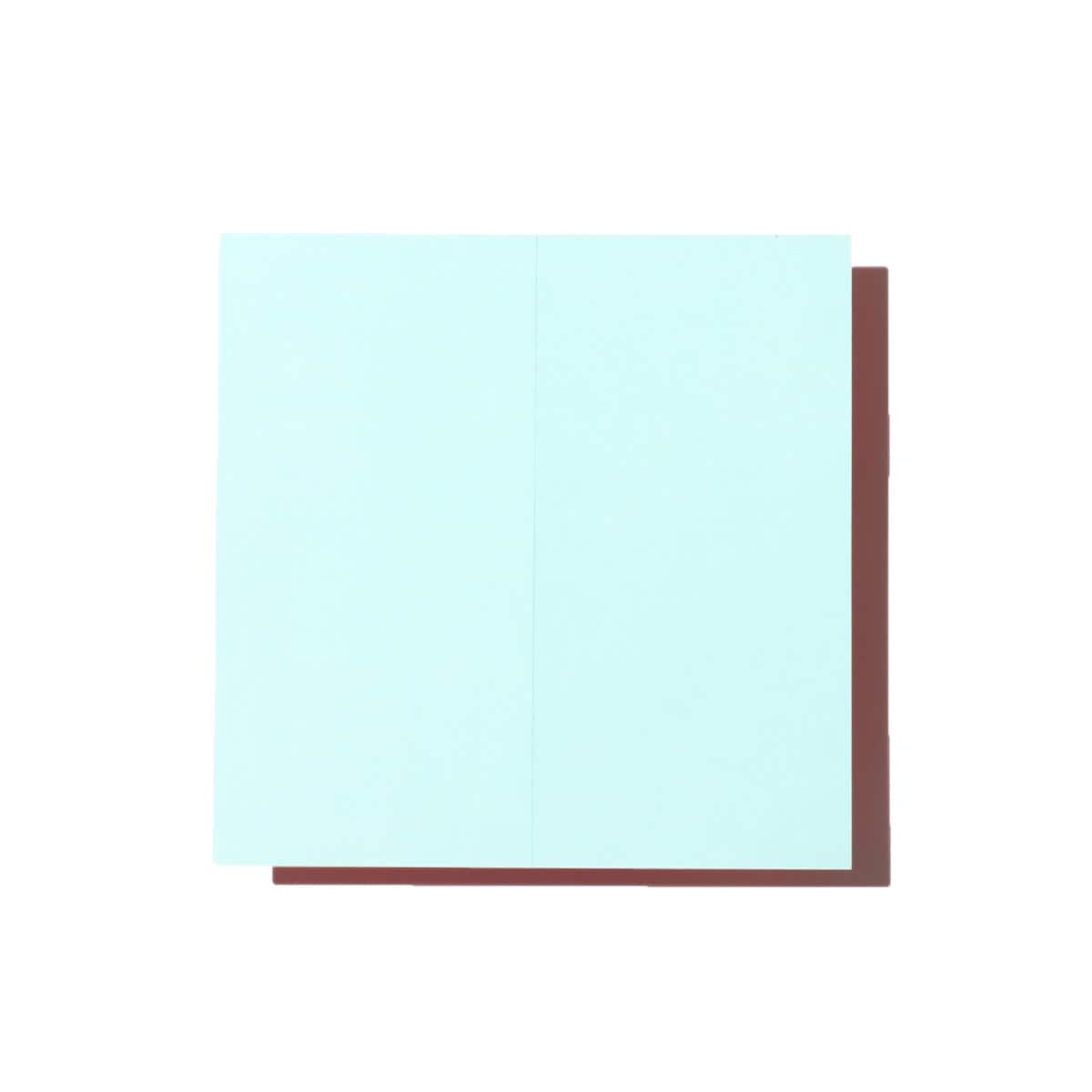 THE NORTH FACE TNF SQUARE LOGO STICKER レッド 24SS-Iの画像