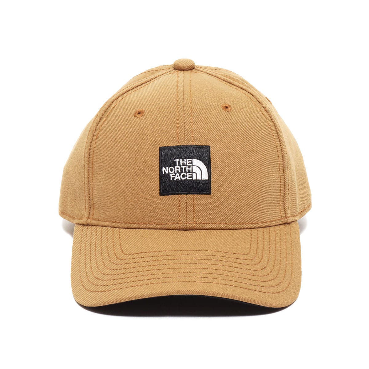 THE NORTH FACE SQUARE LOGO CAP UTILITY BROWN 22FW-Iの画像