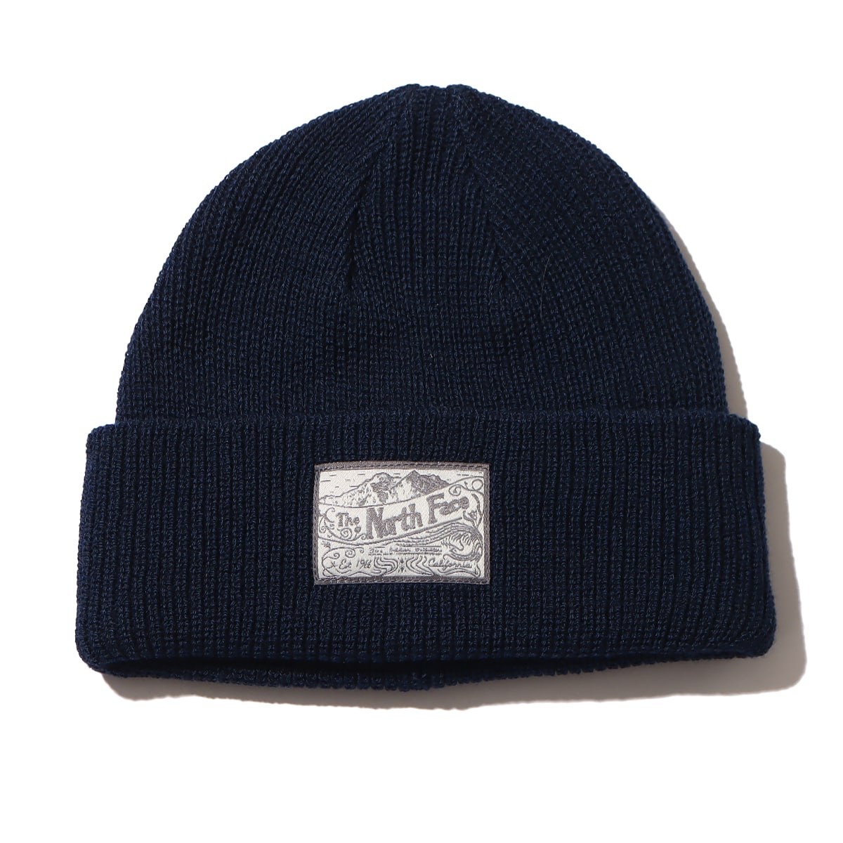 THE NORTH FACE STITCHWORK BEANIE アビエイターネイビー 22FW-Iの画像