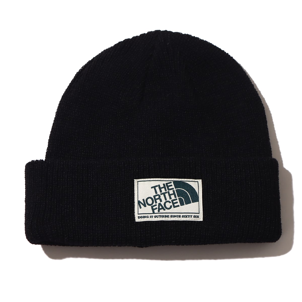 THE NORTH FACE STITCHWORK BEANIE ブラックの画像