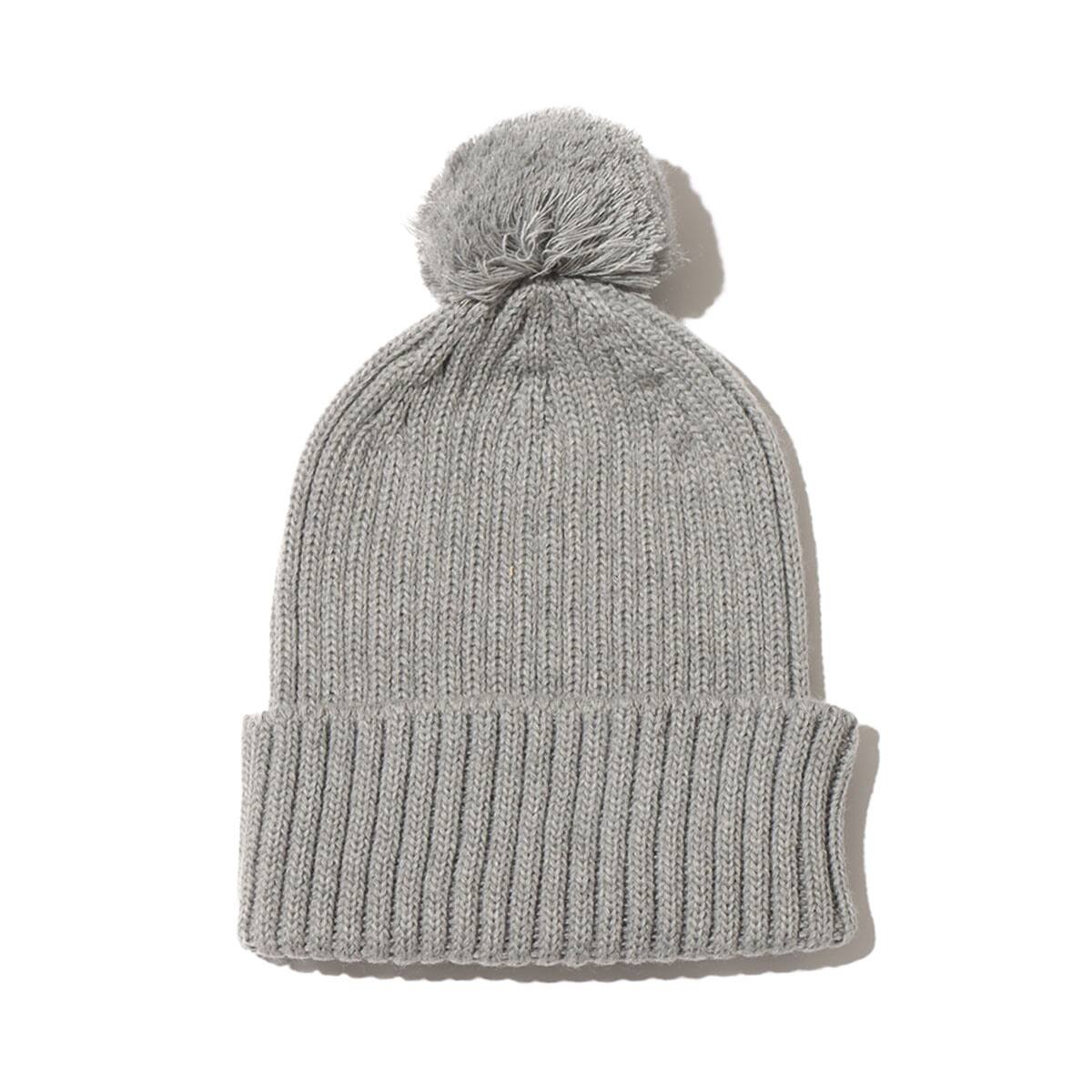 THE NORTH FACE POM POM CAPPUCHO LID MIXグレー 23FW-Iの画像