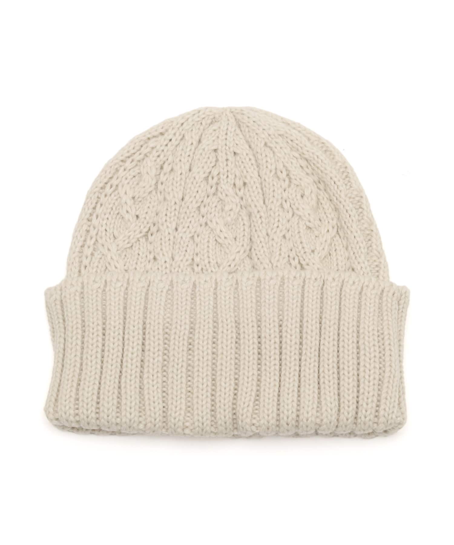THE NORTH FACE CABLE BEANIE Fアイボリーの画像