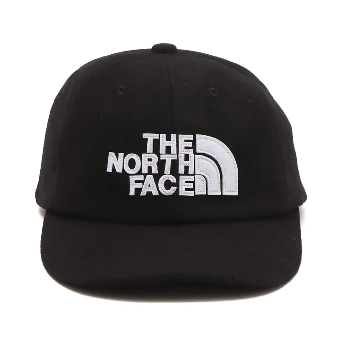THE NORTH FACE TNF LOGO FLANNEL CAP BLACK の画像