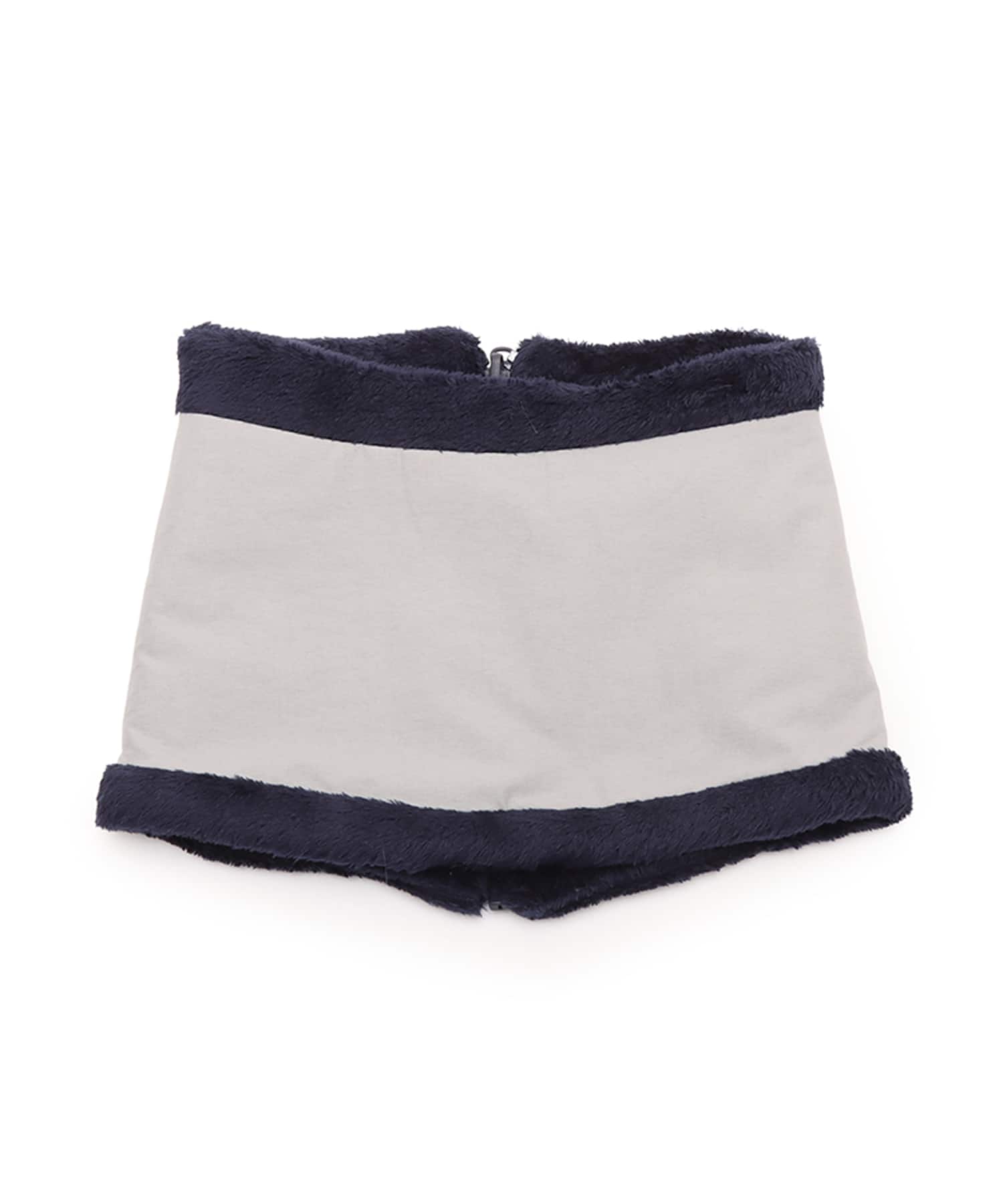 THE NORTH FACE Reversible Neck Gaiter Zip メルドグレーxアーバンネイビーの画像
