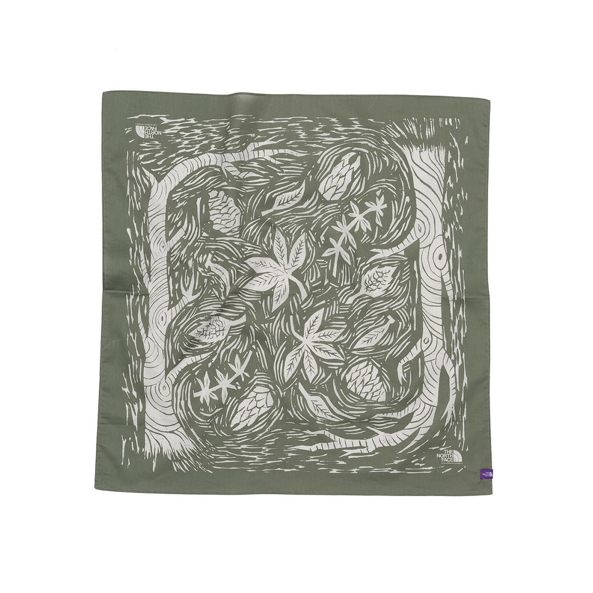THE NORTH FACE PURPLE LABEL Field Bandana Khaki 21SS-Iの画像