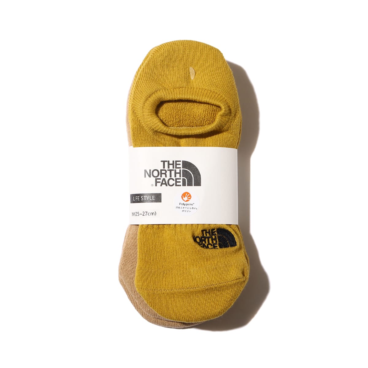 THE NORTH FACE TNF LOGO 2P SHORT ミネラルゴールド×ケルプタン 22FW-Iの画像