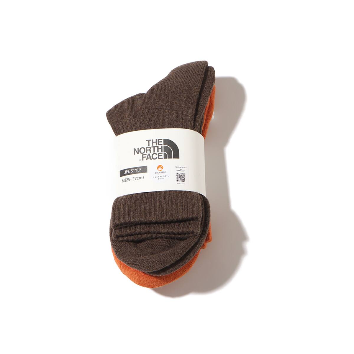 THE NORTH FACE TNF LOGO 2P CREW ダークモク 23FW-Iの画像