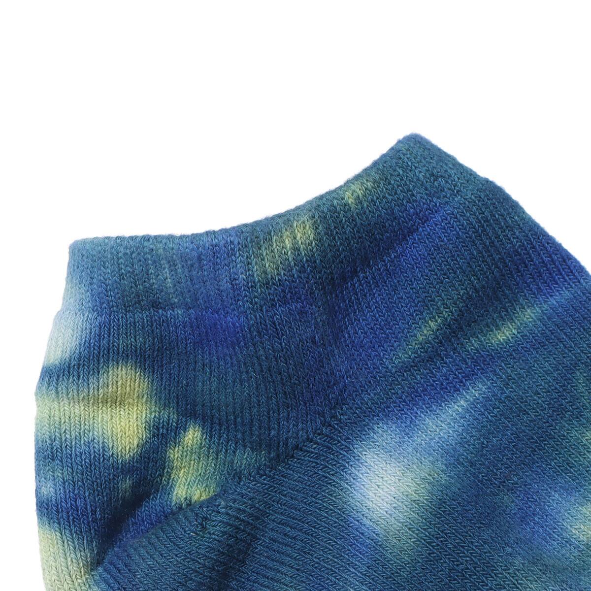 THE NORTH FACE TIE DYE SHORT スーパーソニックブルー×サミットゴールド 23SS-Iの画像