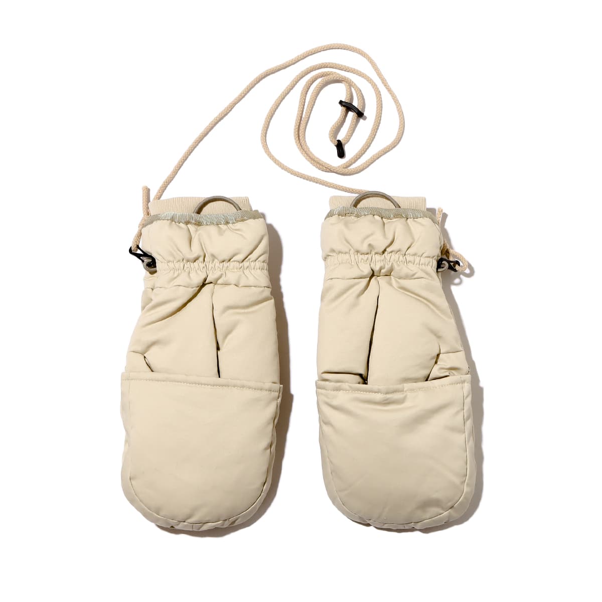 THE NORTH FACE PURPLE LABEL Lightweight Twill Mountain Down Glove Light Beige 22FW-Iの画像