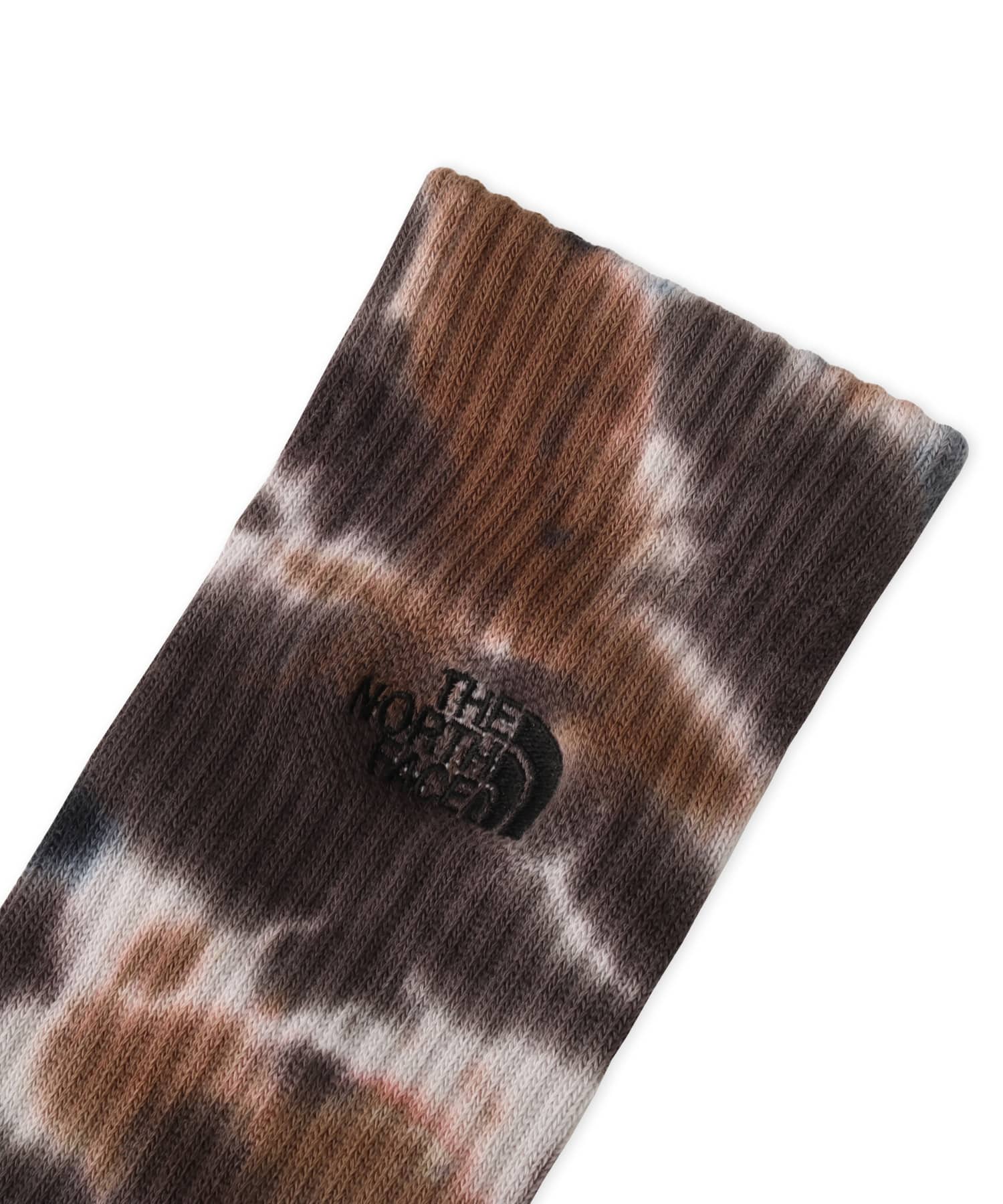 THE NORTH FACE TIE DYE CREW スモーキーブラウンの画像